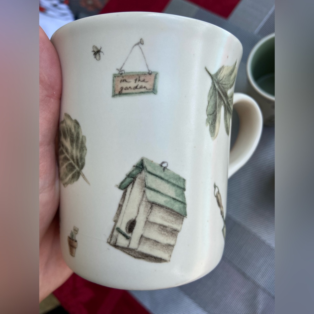 Pfaltzgraff Naturewood coffee mugs, set of 6, vintage - Picture 5 of 10